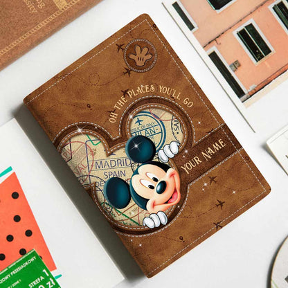 Oh The Places You'll Go - Personalized Travelling Passport Holder