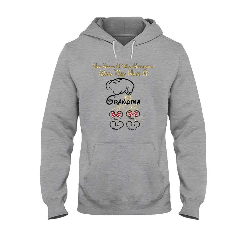 Who Needs A Fairy Godmother - Personalized Mother's Day Mouse T-shirt and Hoodie