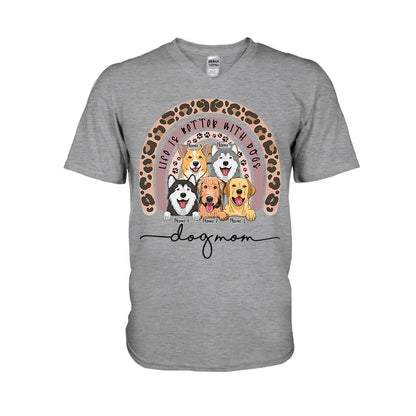 Dog Mom - Personalized Dog T-shirt and Hoodie