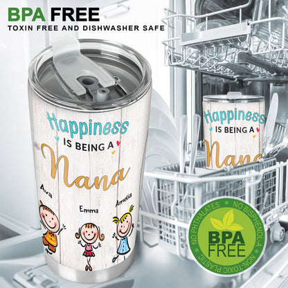 Life Is Just Better With Grandkids - Personalized Mother's Day Grandma Tumbler