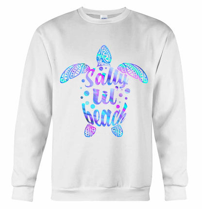 Salty LiL' Beach - Turtle Cross Tank Top