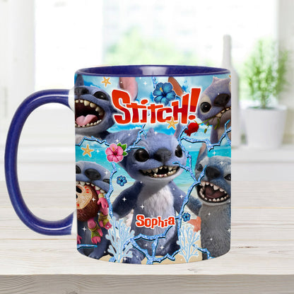 Ohana Means Family - Personalized Ohana Accent Mug