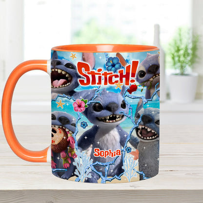 Ohana Means Family - Personalized Ohana Accent Mug