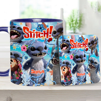 Ohana Means Family - Personalized Ohana Accent Mug