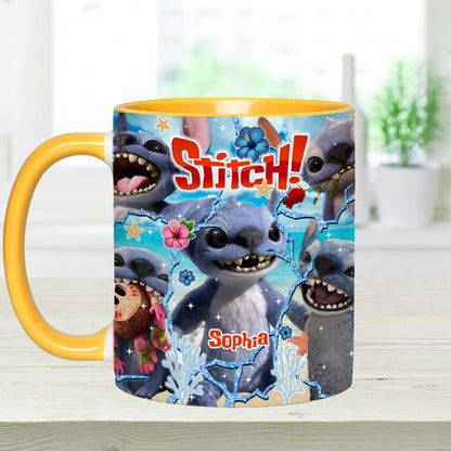 Ohana Means Family - Personalized Ohana Accent Mug