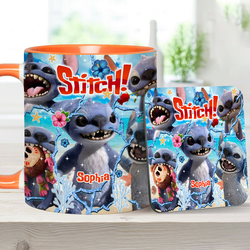 Ohana Means Family - Personalized Ohana Accent Mug