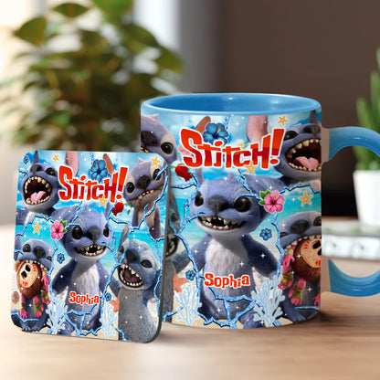 Ohana Means Family - Personalized Ohana Accent Mug