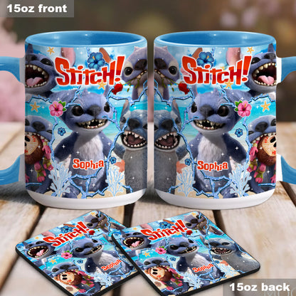 Ohana Means Family - Personalized Ohana Accent Mug