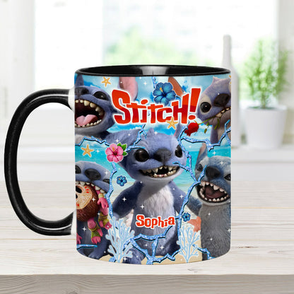 Ohana Means Family - Personalized Ohana Accent Mug