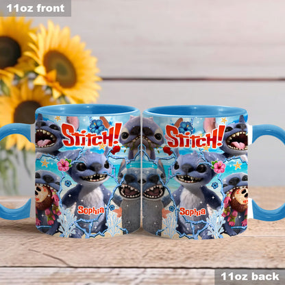 Ohana Means Family - Personalized Ohana Accent Mug