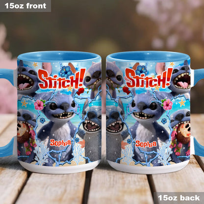 Ohana Means Family - Personalized Ohana Accent Mug
