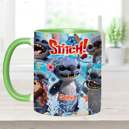 Ohana Means Family - Personalized Ohana Accent Mug