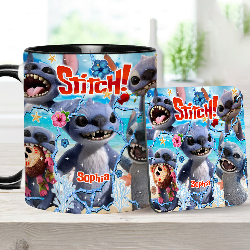 Ohana Means Family - Personalized Ohana Accent Mug