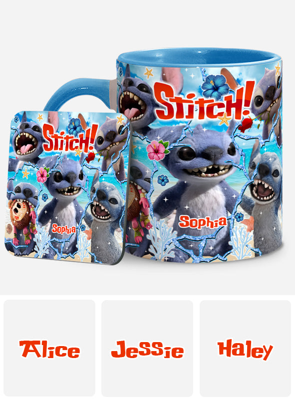 Ohana Means Family - Personalized Ohana Accent Mug