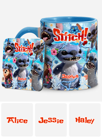 Ohana Means Family - Personalized Ohana Accent Mug