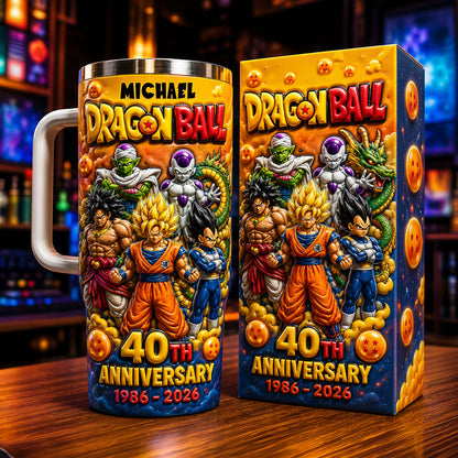 Best Memories - Personalized Seven Balls Tumbler With Handle