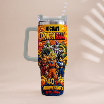 Best Memories - Personalized Seven Balls Tumbler With Handle