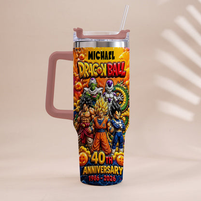 Best Memories - Personalized Seven Balls Tumbler With Handle