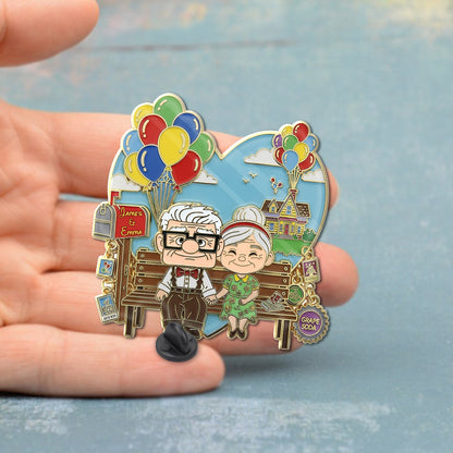 You're My Greatest Adventure - Personalized Couple Pin