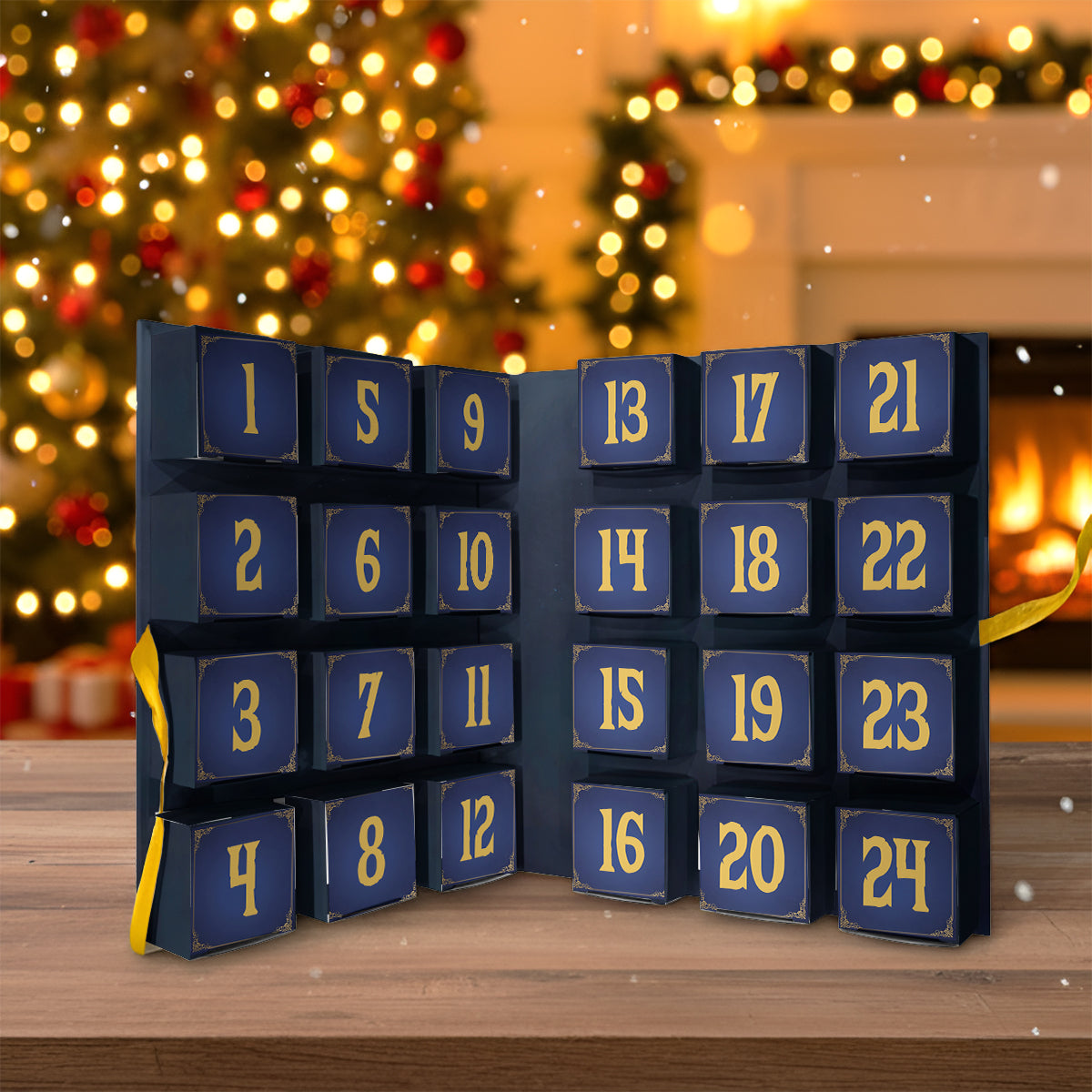 World Of Legends - Personalized The Hero's Legend Folded Advent Calendar With Ornaments