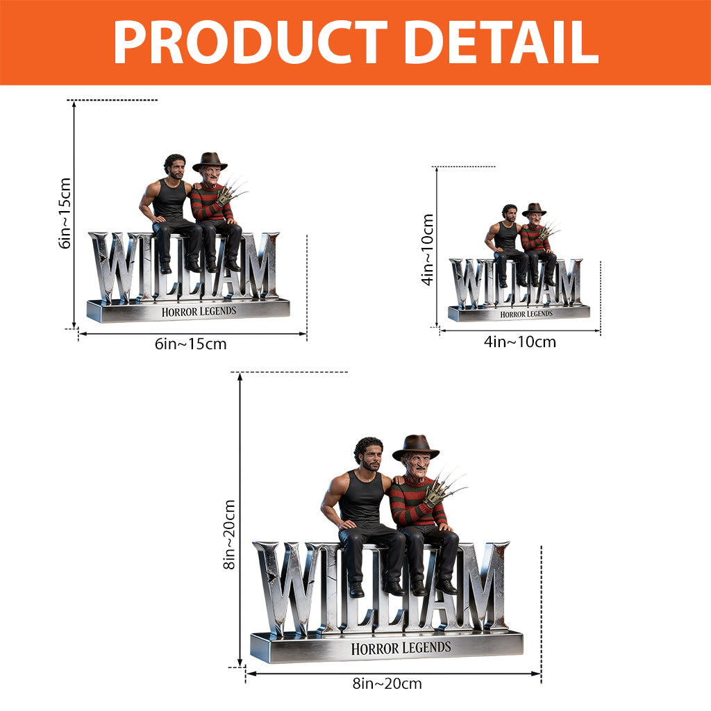 Custom Any Photo - Personalized Horror Character Custom Shaped Acrylic Plaque