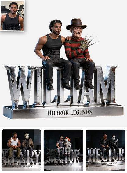 Custom Any Photo - Personalized Horror Character Custom Shaped Acrylic Plaque