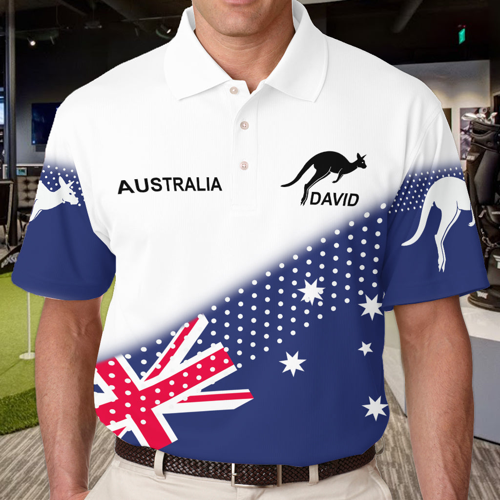 Happy Australia National Day - Personalized Expats Polo Shirt