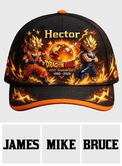 40th Anniversary - Personalized Seven Balls Classic Cap