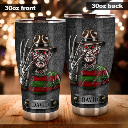 Scary Halloween - Personalized Horror Character Tumbler