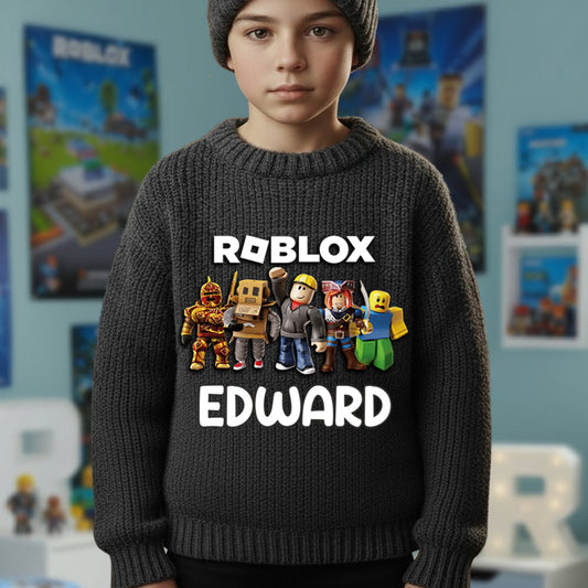 Role Play Game - Personalized 3D Gaming Ugly Sweater