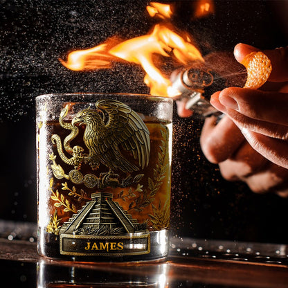 Mexico Proud - Personalized Expats Whiskey Glass