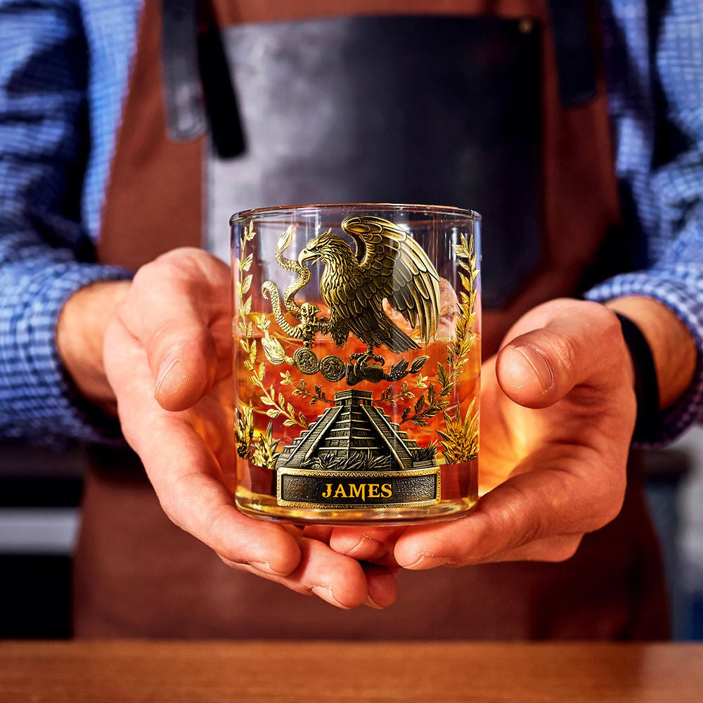 Mexico Proud - Personalized Expats Whiskey Glass