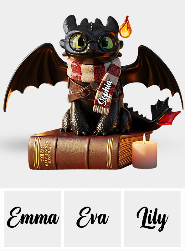 Dragon Book - Personalized Custom Shaped Acrylic Plaque