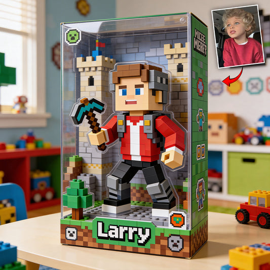 Custom Any Photo - Personalized Block World Custom Shaped Acrylic Plaque