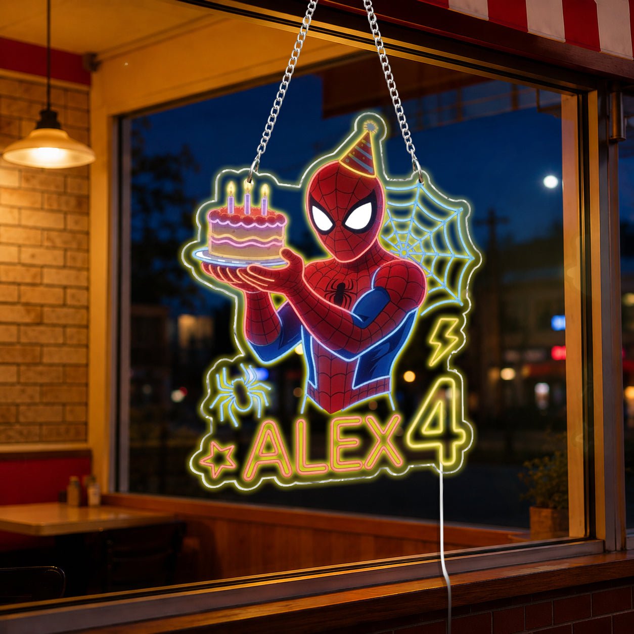 Happy Birthday - Personalized Birthday Neon LED Light Sign
