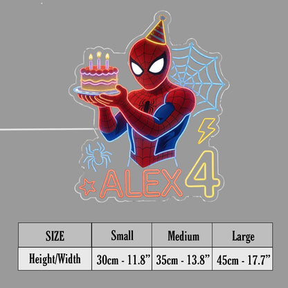 Happy Birthday - Personalized Birthday Neon LED Light Sign