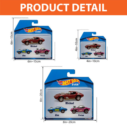 Hot Dads Collect Cars - Personalized Father Custom Shaped Acrylic Plaque