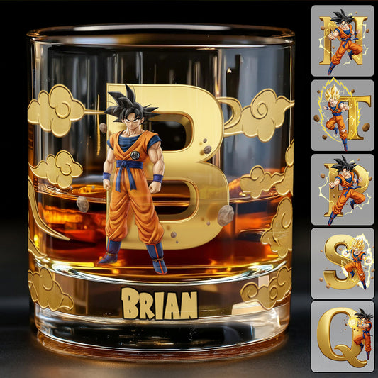 Strong Balls - Personalized Seven Balls Whiskey Glass