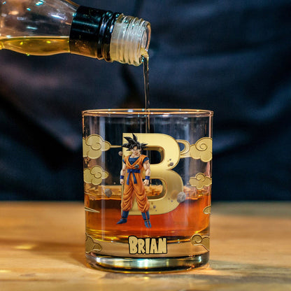 Strong Balls - Personalized Seven Balls Whiskey Glass