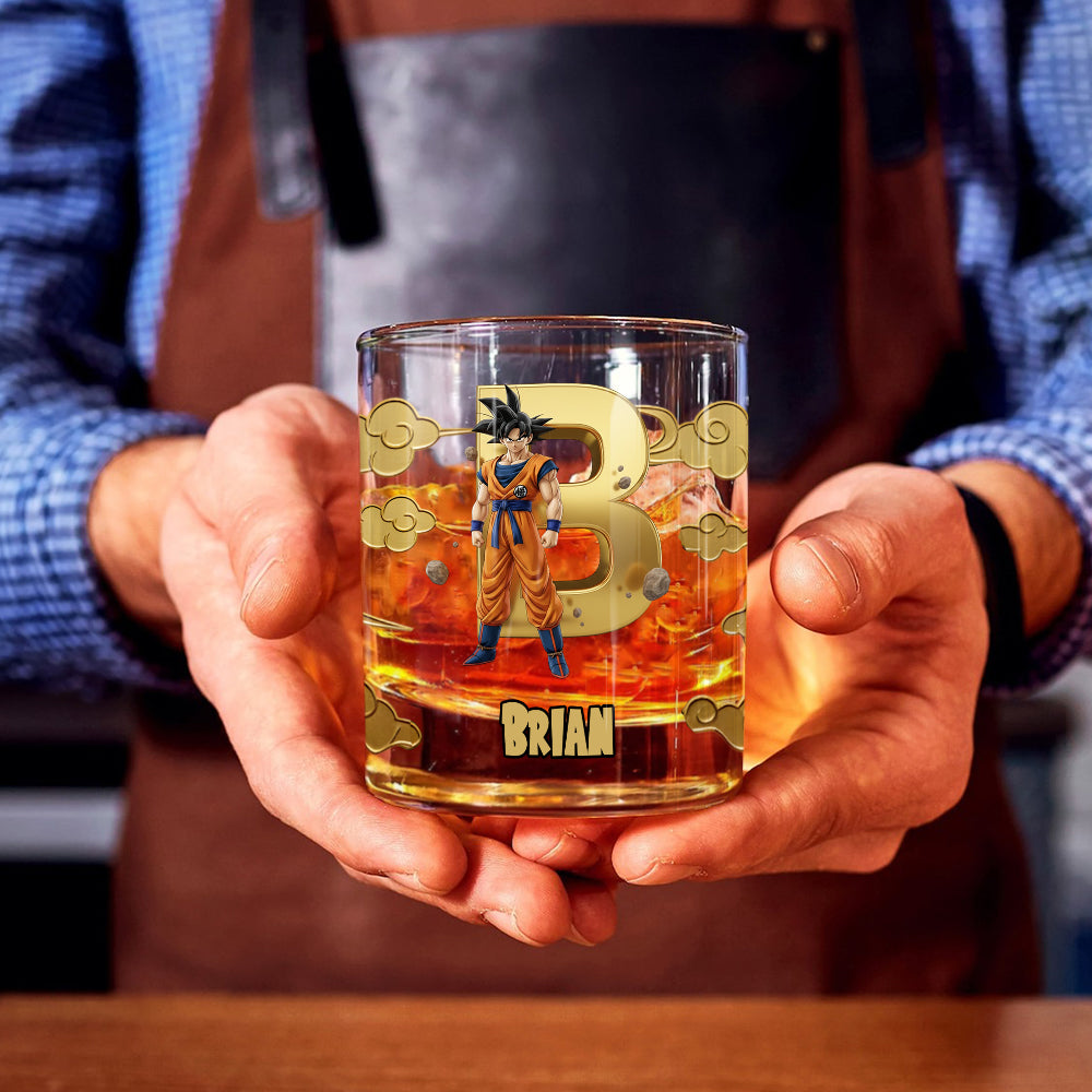 Strong Balls - Personalized Seven Balls Whiskey Glass