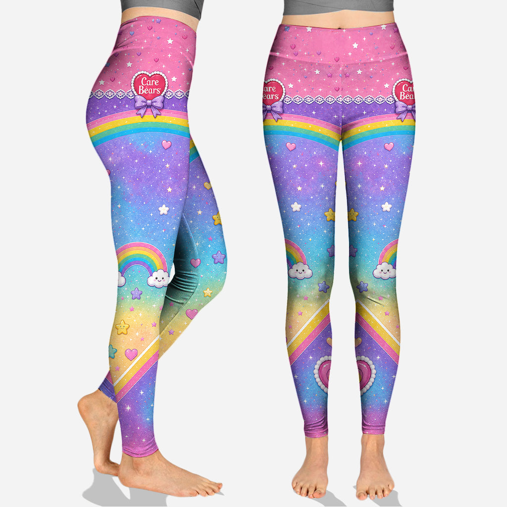 Cute Bears - Personalized Carebear Hoodie and Leggings