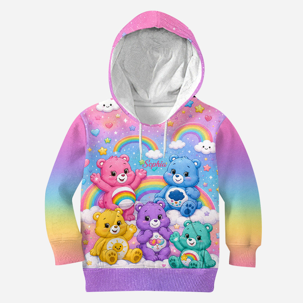 Cute Bears - Personalized Carebear Hoodie and Leggings