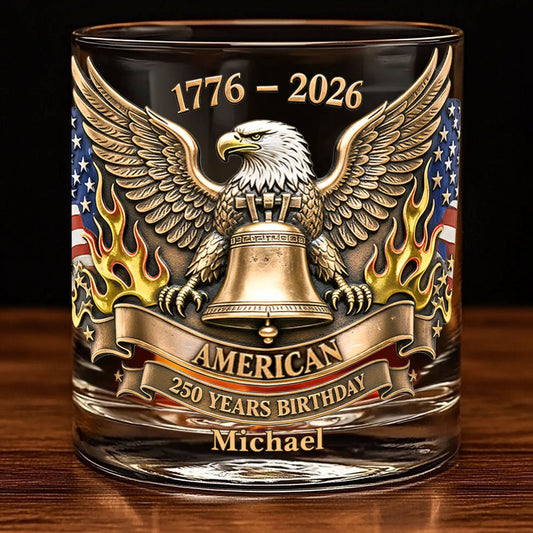 250 Year Birthday - Personalized Veteran Whiskey Decanter Set