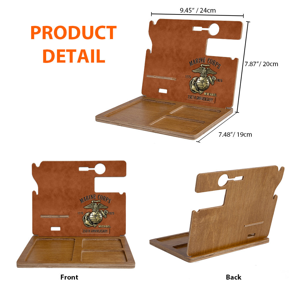 250th Anniversary - Personalized Veteran Docking Station