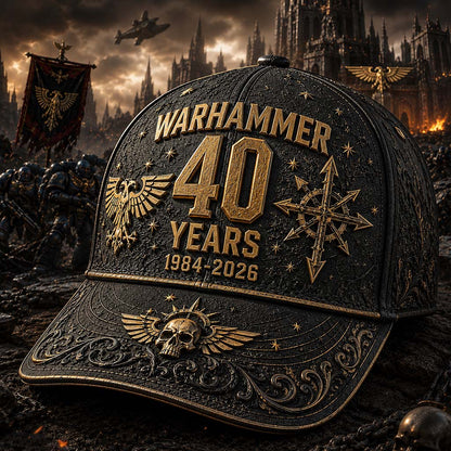40 Years of Eternal Crusade - Personalized Endless War Classic Cap