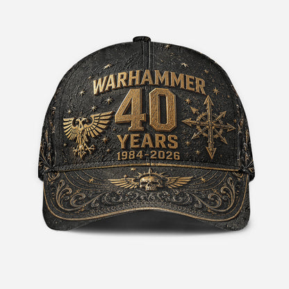 40 Years of Eternal Crusade - Personalized Endless War Classic Cap