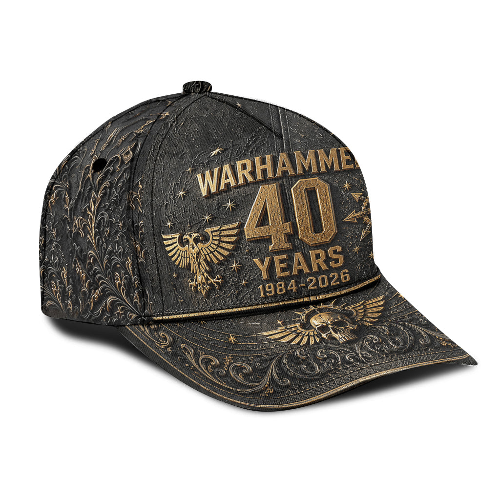 40 Years of Eternal Crusade - Personalized Endless War Classic Cap