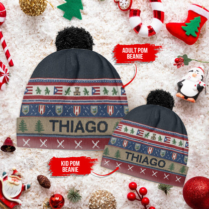 Proud Puerto Rican - Personalized Expats Beanie Hat