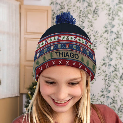 Proud Puerto Rican - Personalized Expats Beanie Hat