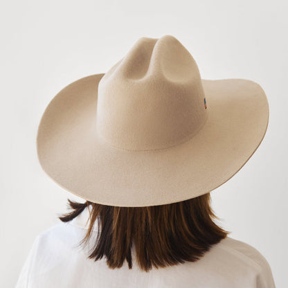 Strong Veteran - Personalized Veteran Wide Brim Cowboy Hat